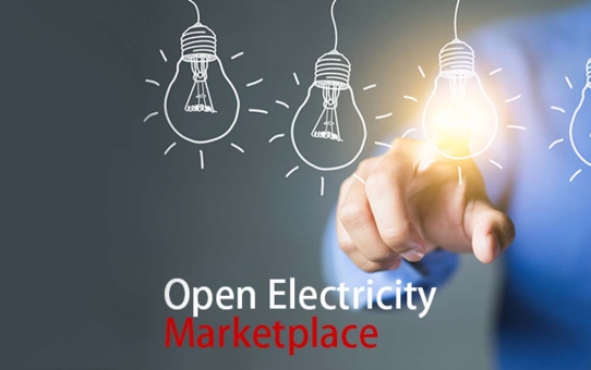 Open electricity trading system